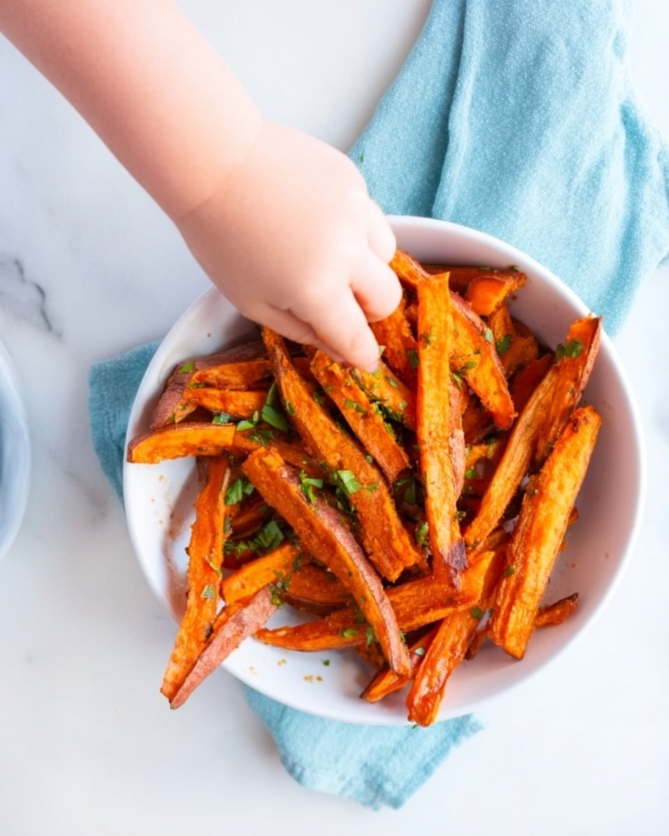 Roasted Carrot Strips with Smoked Paprika Recipe - Recipe Image