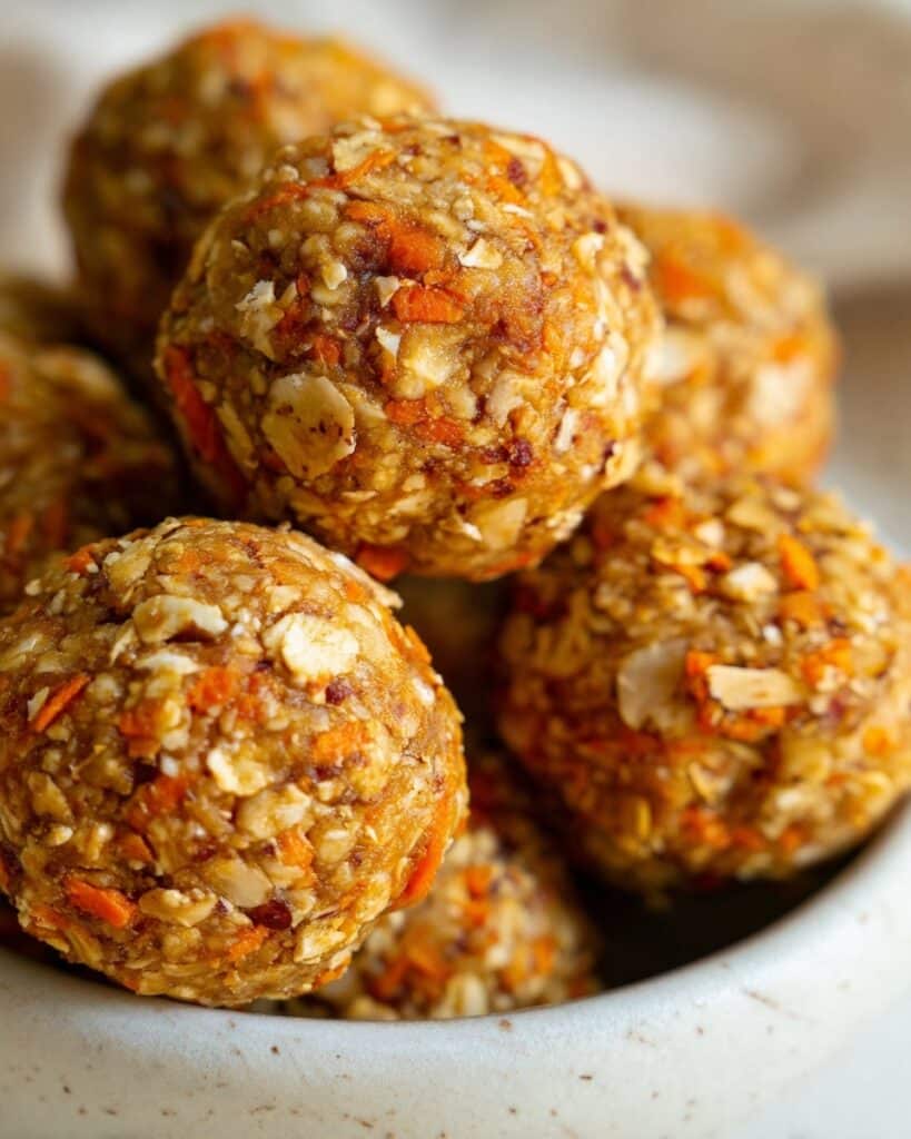Carrot Cake Energy Bites Recipe