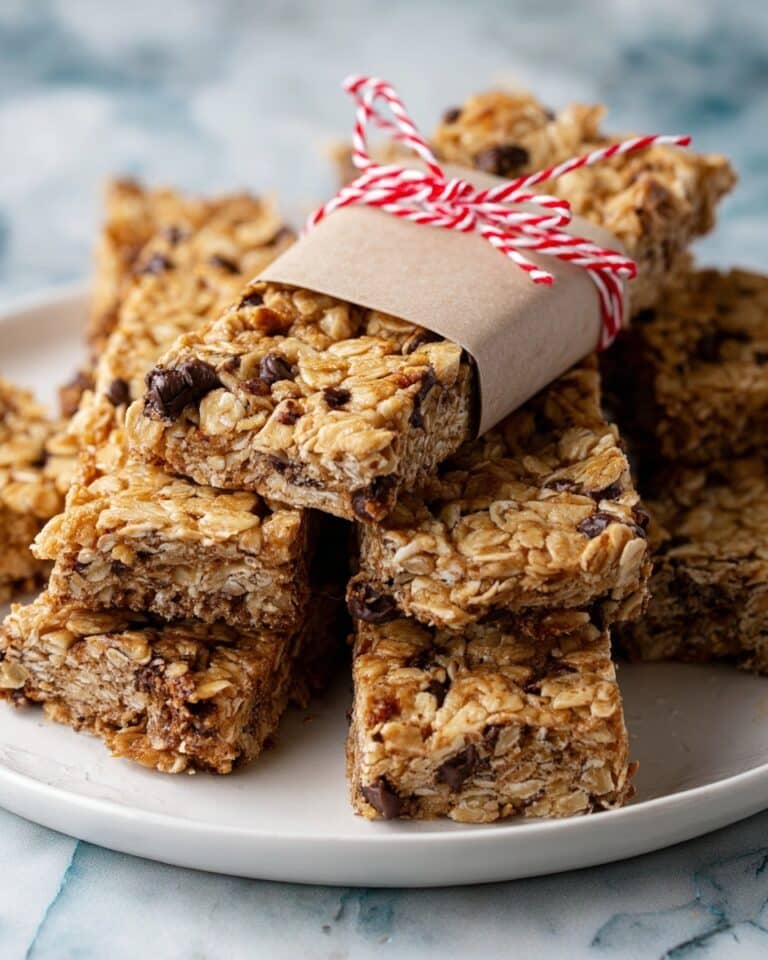 Chocolate Chip Granola Bars Recipe
