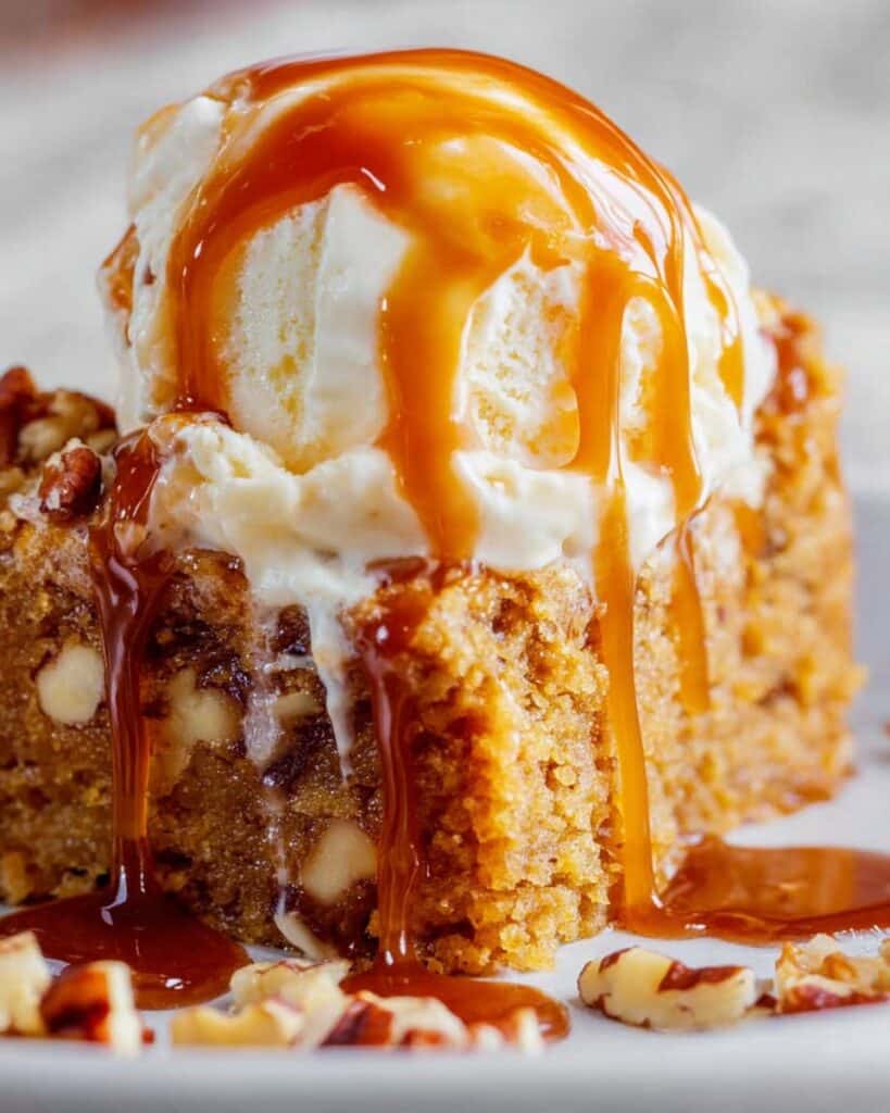 Pumpkin Dump Cake with Yellow Cake Mix Recipe
