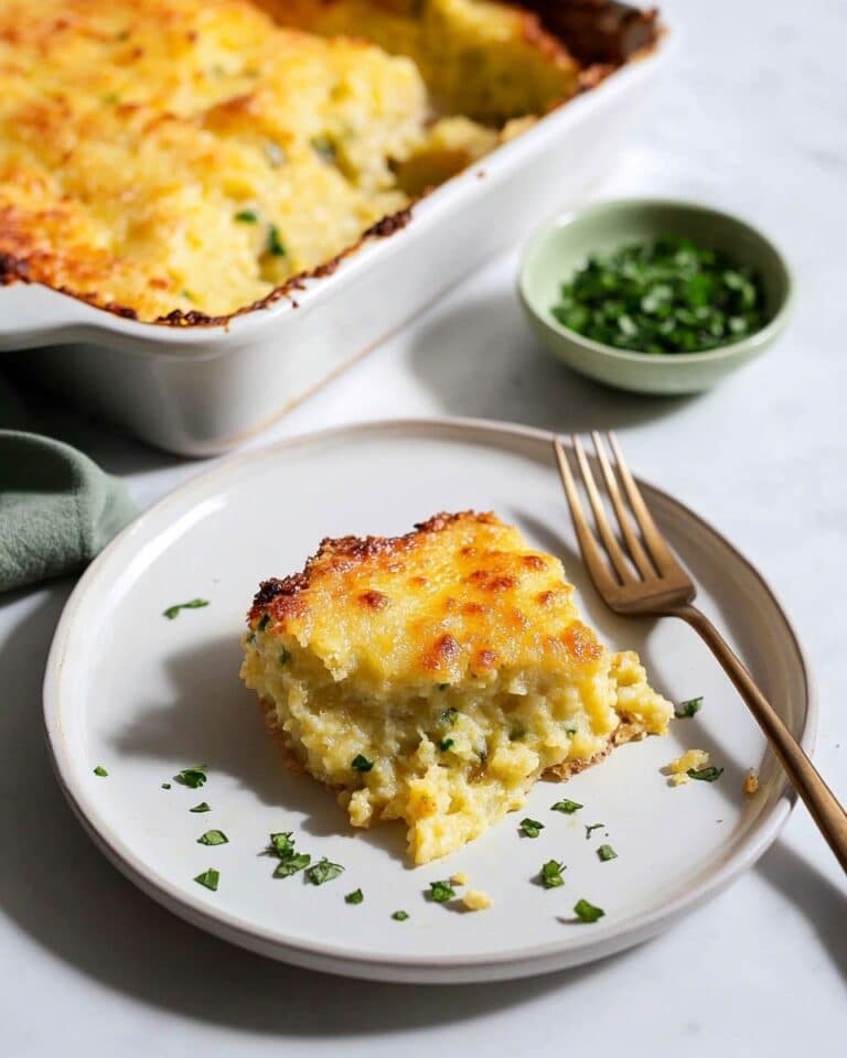 Summer Squash Cornbread Casserole Recipe