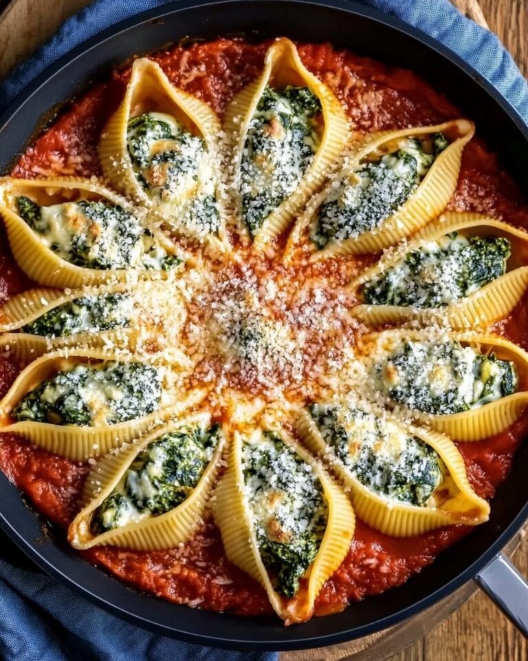 Spinach and Ricotta Stuffed Shells Recipe