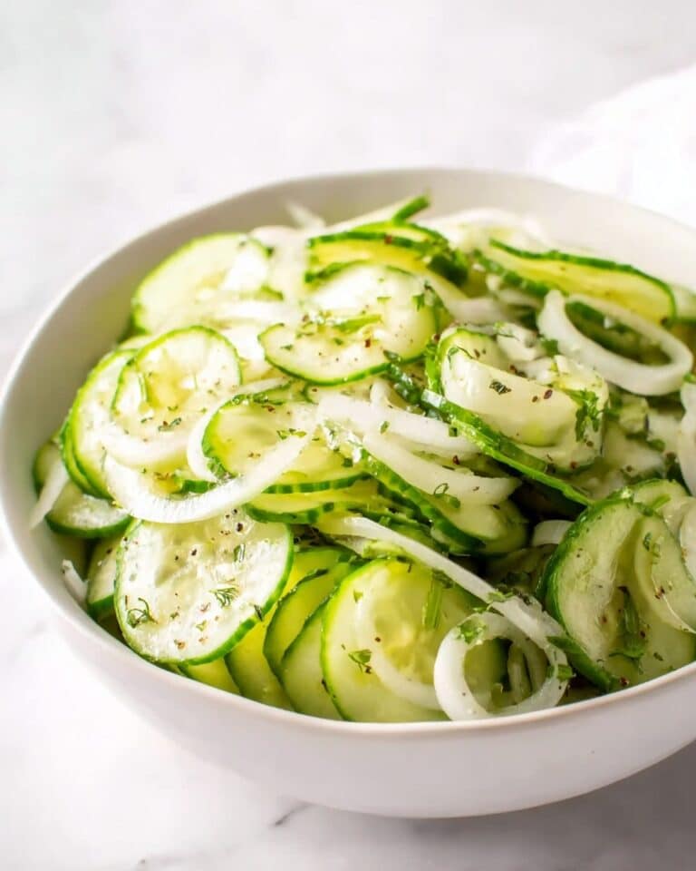 Cucumber Vinegar Salad Recipe