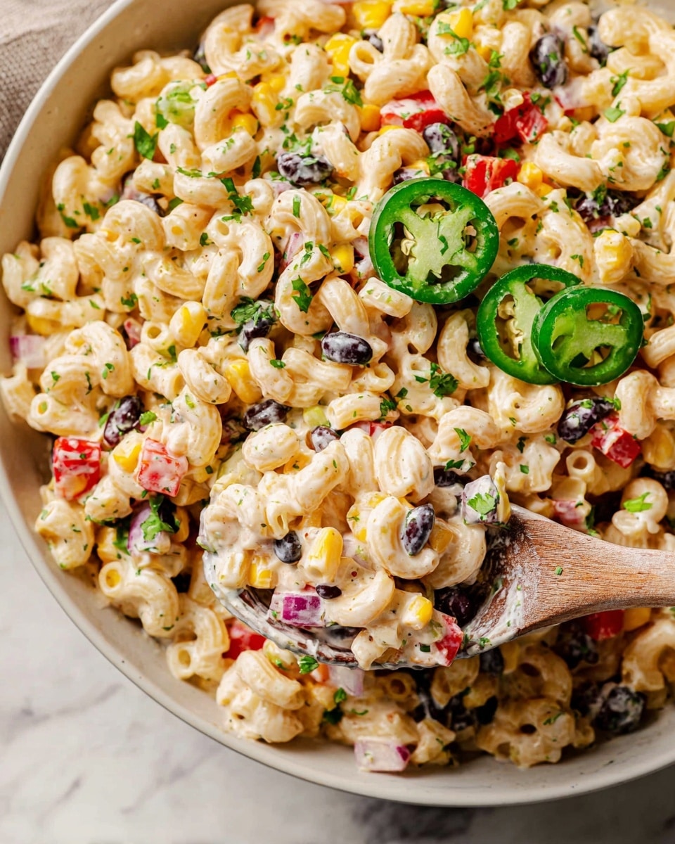Mexican Macaroni Salad Recipe - Recipe Image
