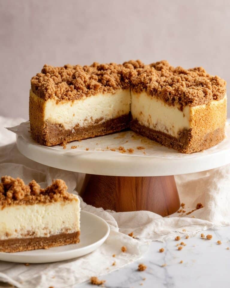 Apple Crumble Cheesecake Recipe