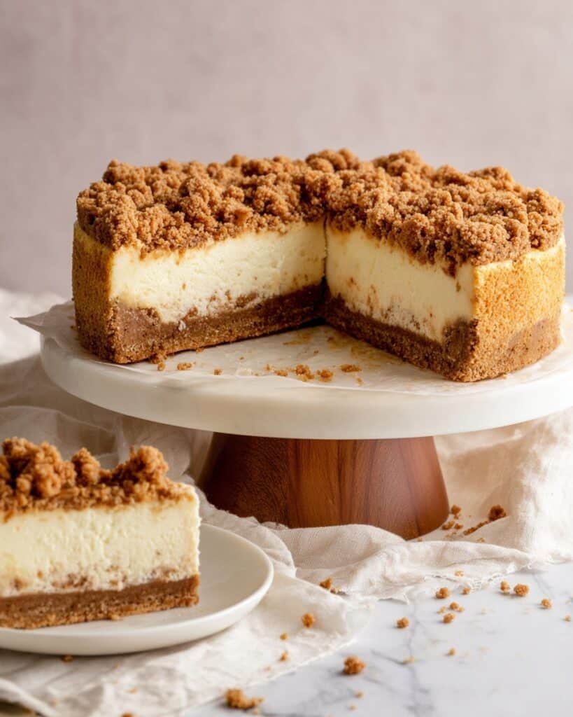 Apple Crumble Cheesecake Recipe