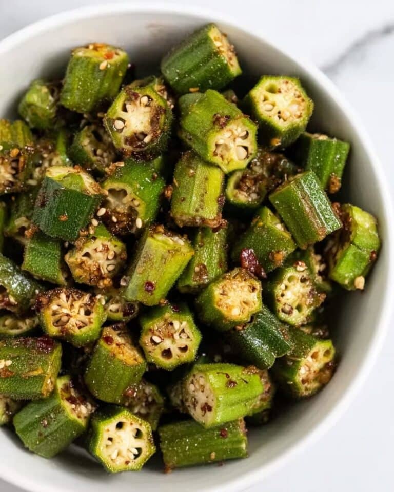 Air Fryer Frozen Okra Recipe