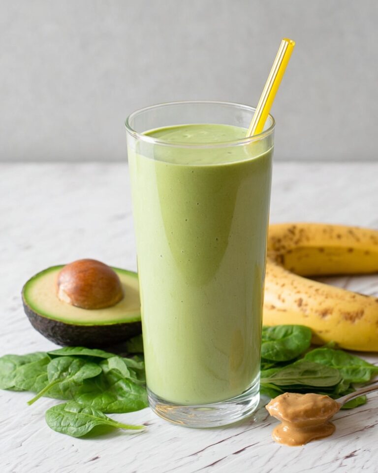 5-Ingredient Spinach Avocado Smoothie Recipe
