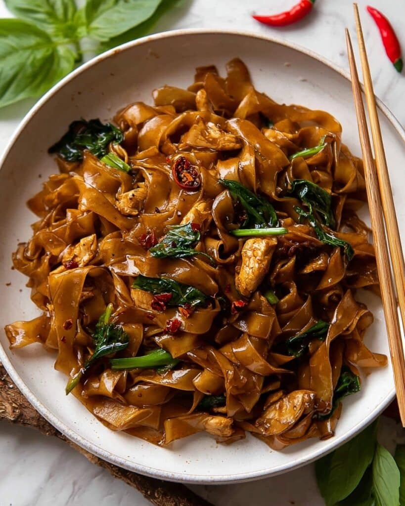 Drunken Noodles (Pad Kee Mao) Recipe