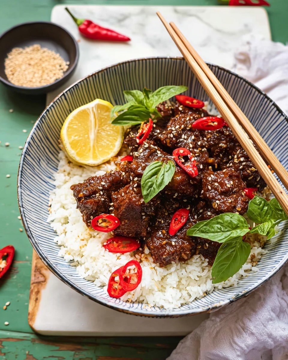Crispy Chilli Beef Recipe - Recipe Image