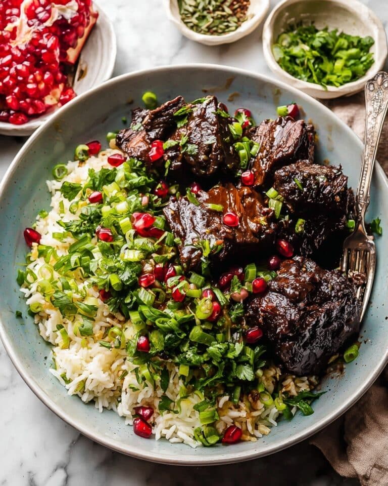 Crockpot Thai Short Ribs with Coconut Rice Recipe