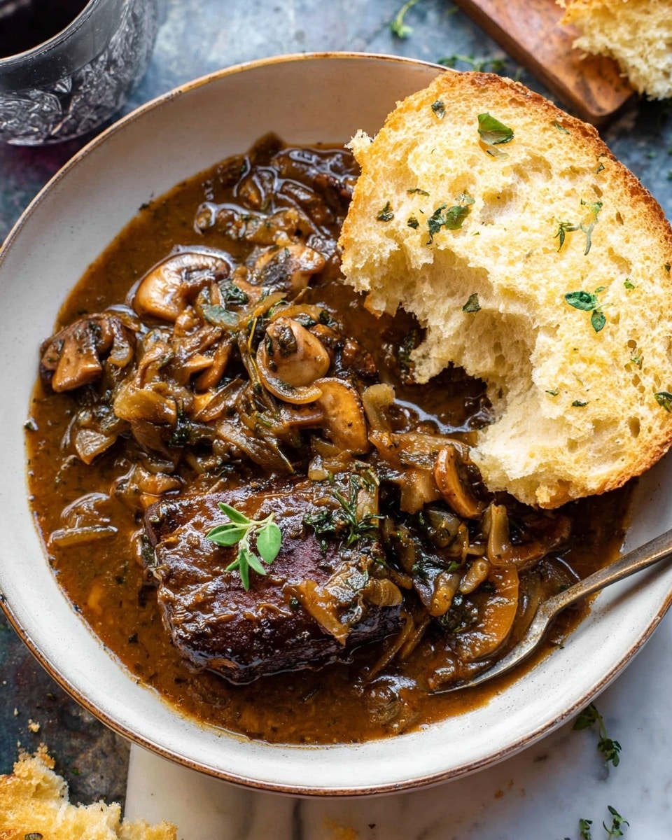 Cider Braised Chicken with Caramelized Onions Recipe - Recipe Image