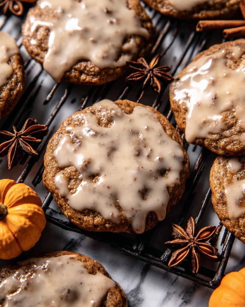 Vanilla Pumpkin Oatmeal Latte Cookies Recipe