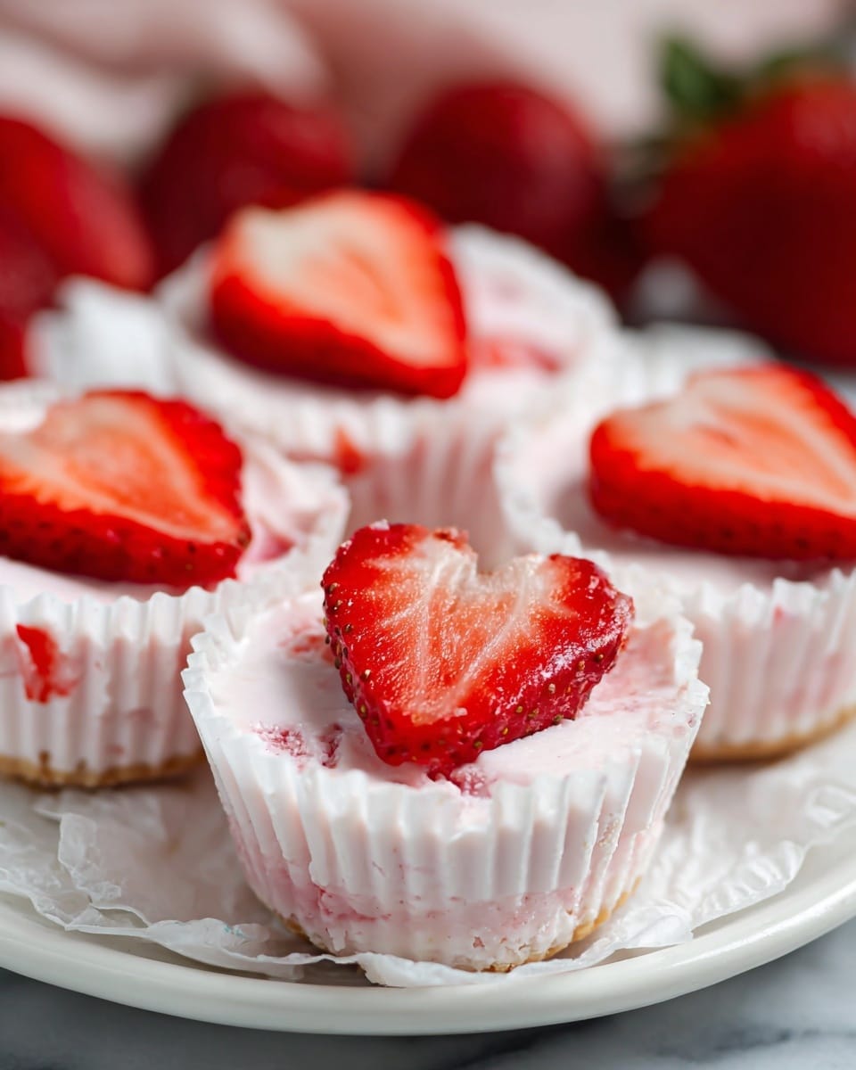 Strawberry Yogurt Bites Recipe - Recipe Image