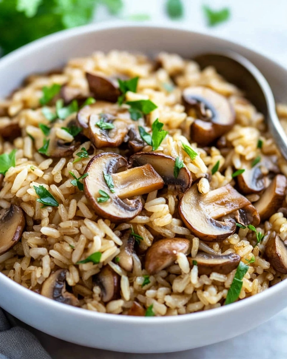 One-Pot Mushroom Rice: The Perfect Comfort Food Recipe - Recipe Image