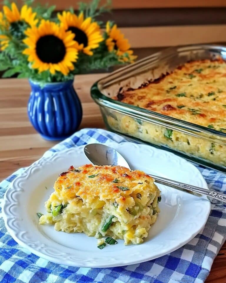 Zucchini Corn Casserole Recipe