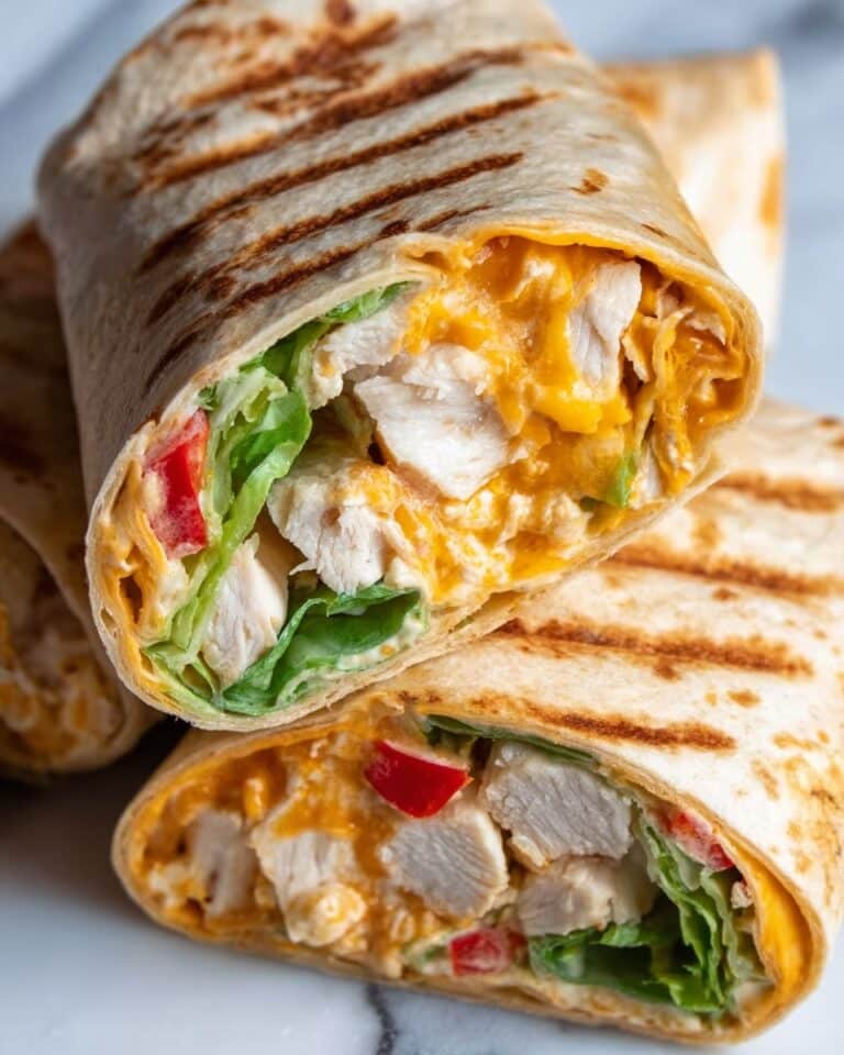 Chipotle Ranch Grilled Chicken Burrito Recipe
