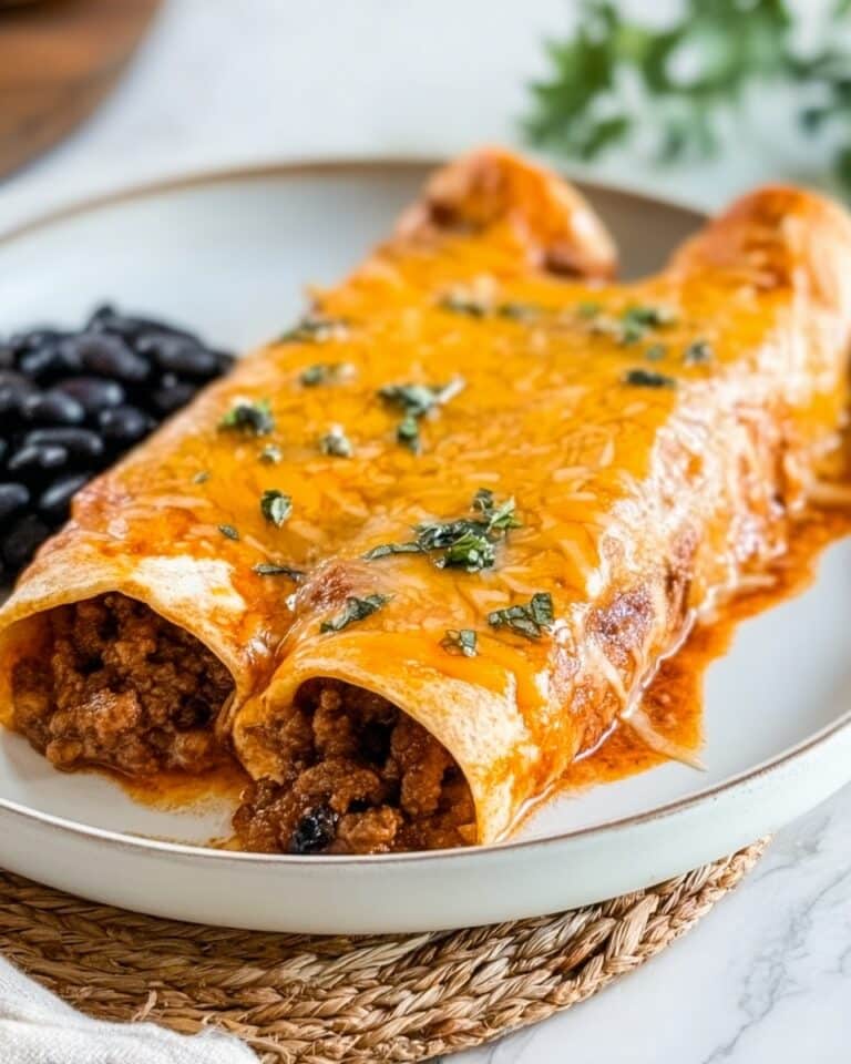 Ground Beef Enchiladas Recipe
