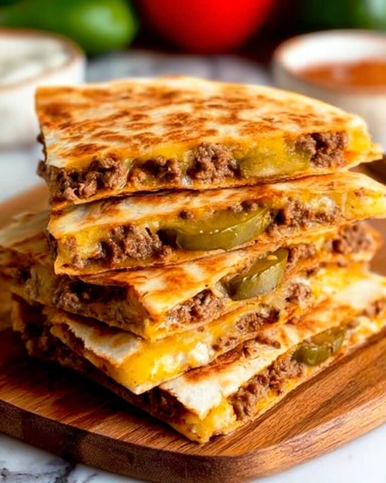 Cheeseburger Quesadillas with Special Sauce Recipe