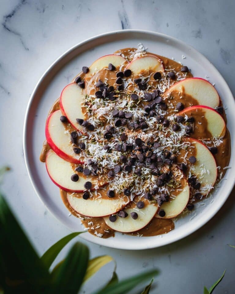 Healthy Apple Nachos (Viral TikTok Recipe) Recipe