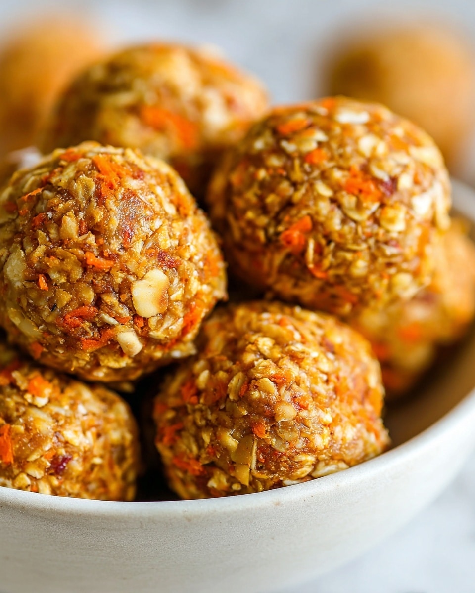 Carrot Cake Energy Bites Recipe - Recipe Image