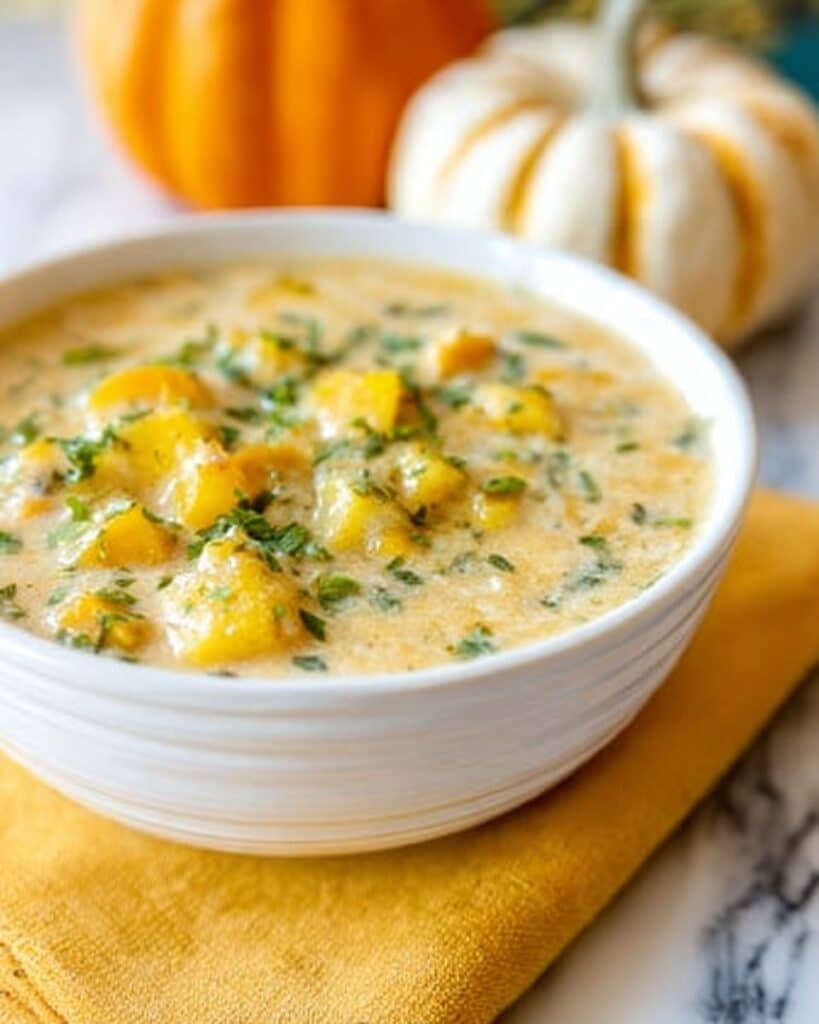 Pumpkin and Chipotle Corn Chowder Recipe