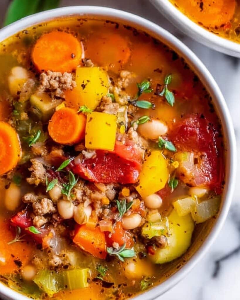 Turkey Vegetable Soup Recipe