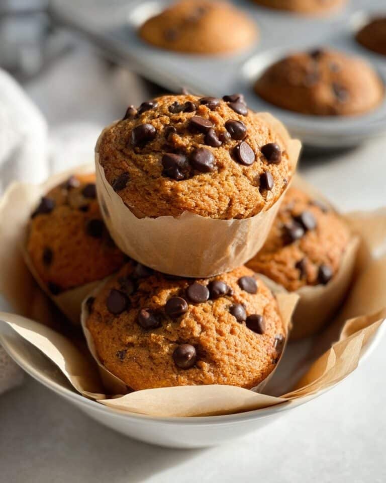 Gluten-Free Pumpkin Muffins with Protein and Chocolate Chips Recipe