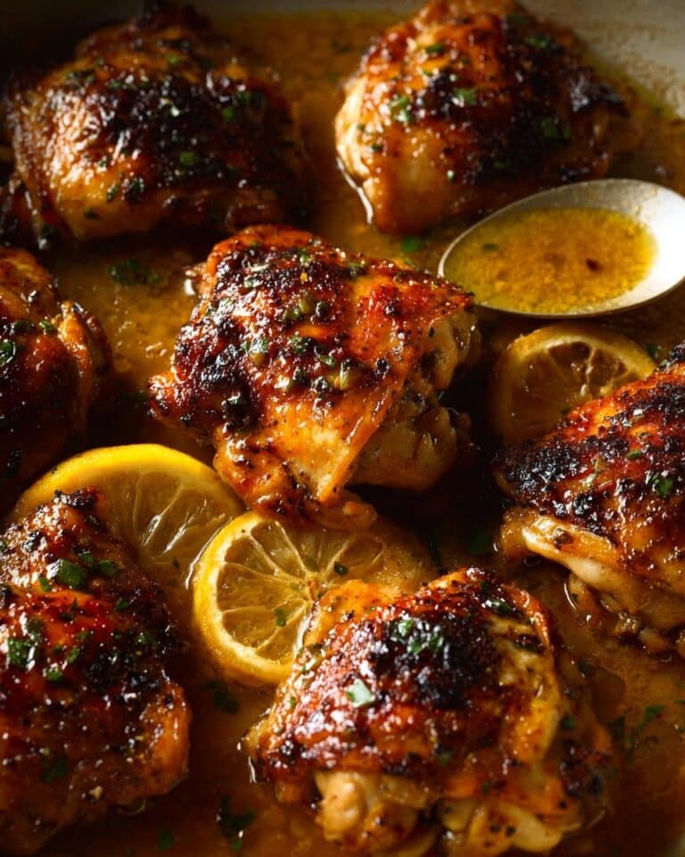 Honey Lemon Pepper Chicken Thighs Recipe