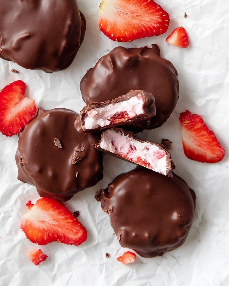 Chocolate Strawberry Yogurt Clusters Recipe - Recipe Image