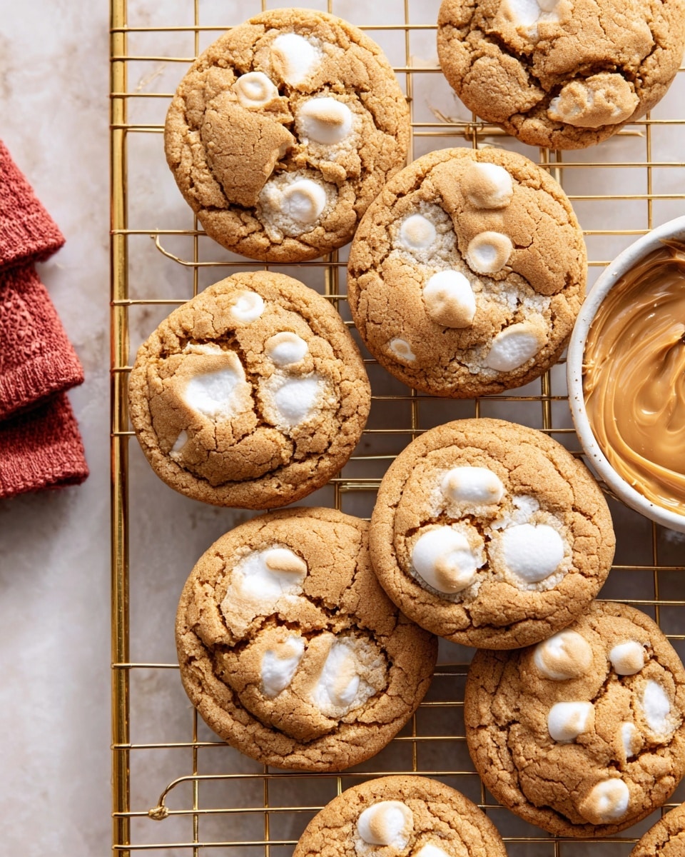 My Favorite Gluten-Free Peanut Butter Marshmallow Cookies Recipe - Recipe Image