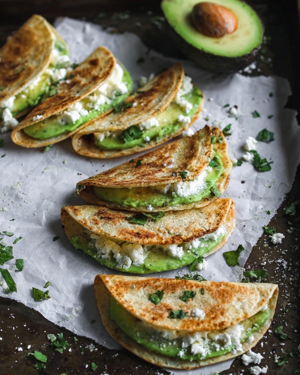 Mini Avocado & Hummus Quesadilla Recipe {Healthy Snack} Recipe - Recipe Image