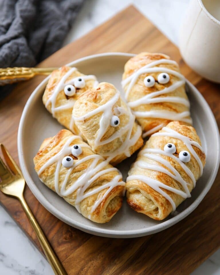 Nutella Banana Mummy Rolls Recipe