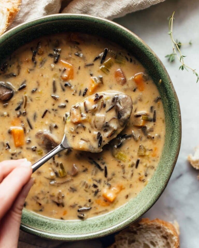 Mushroom Wild Rice Soup Recipe