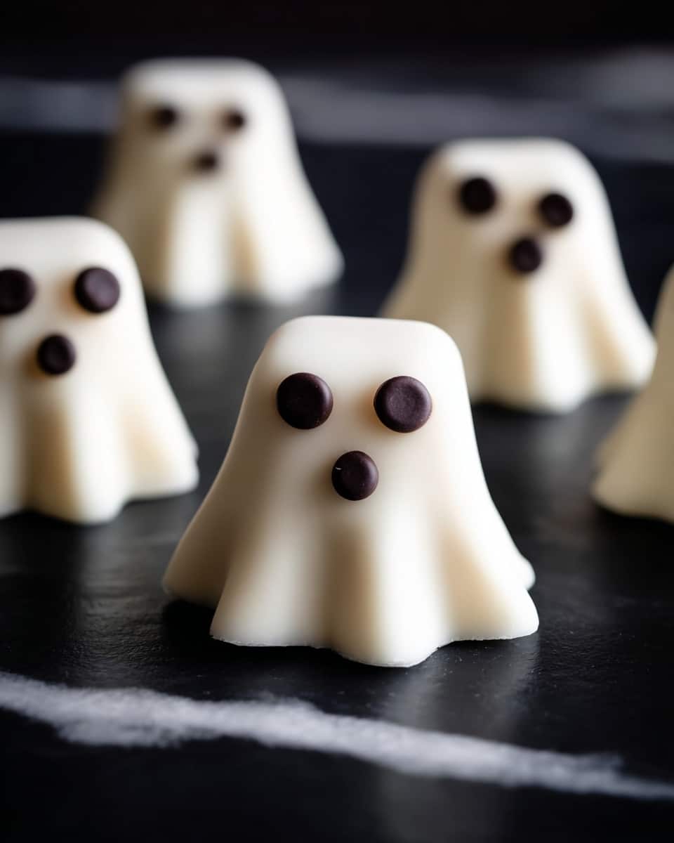 Marshmallow Ghosts: Easy Halloween Treats Recipe - Recipe Image
