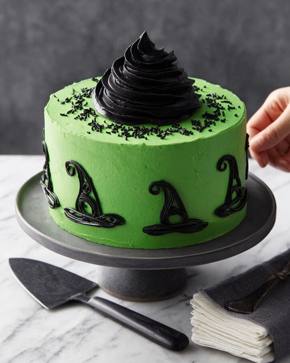 Halloween Witch Cake Recipe - Recipe Image
