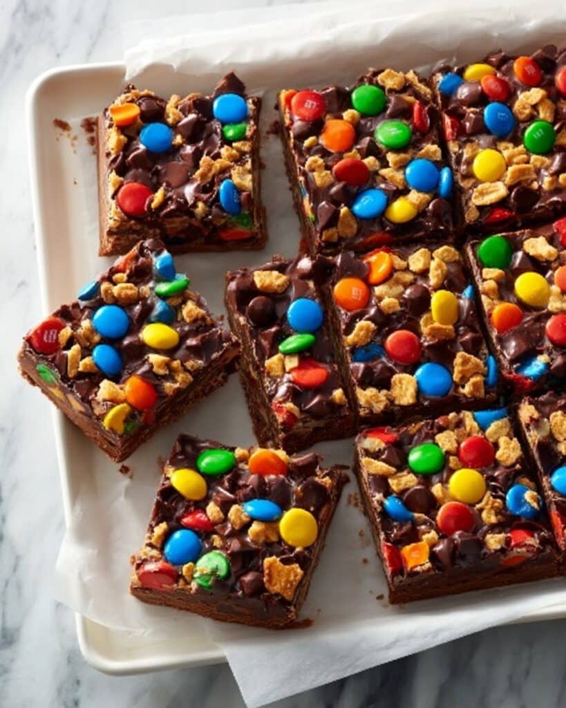 Crazy Halloween Blondies Recipe