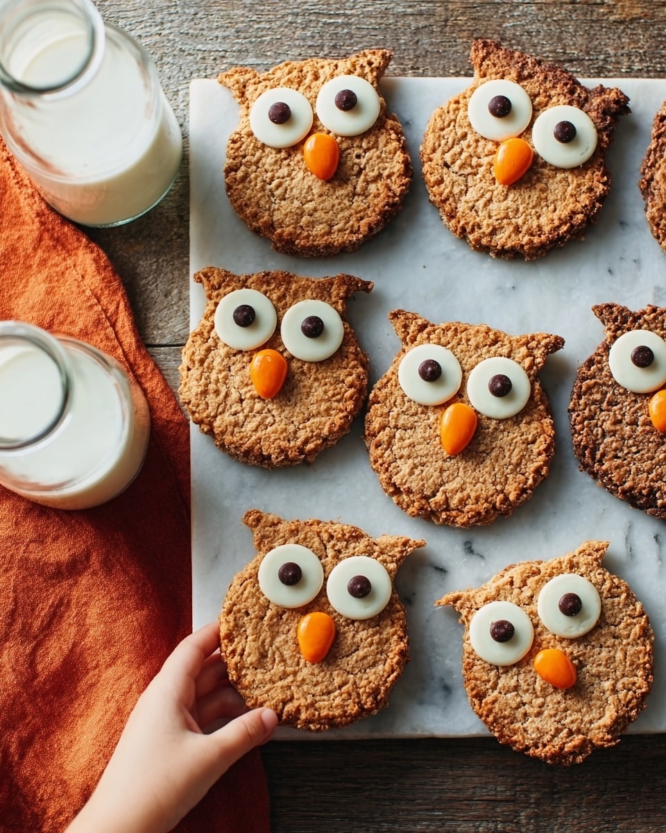 Owl Cookies Recipe - Recipe Image
