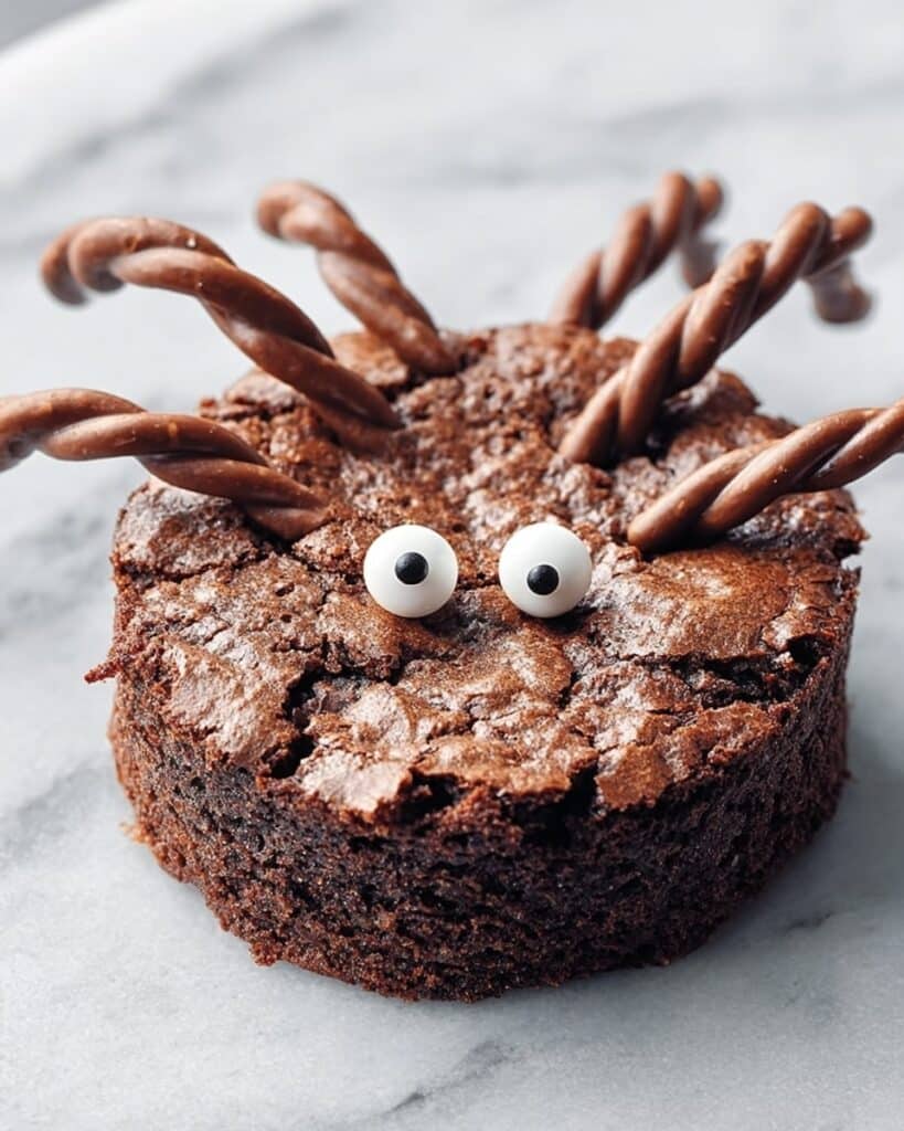 Halloween Brownie Spider Treats Recipe