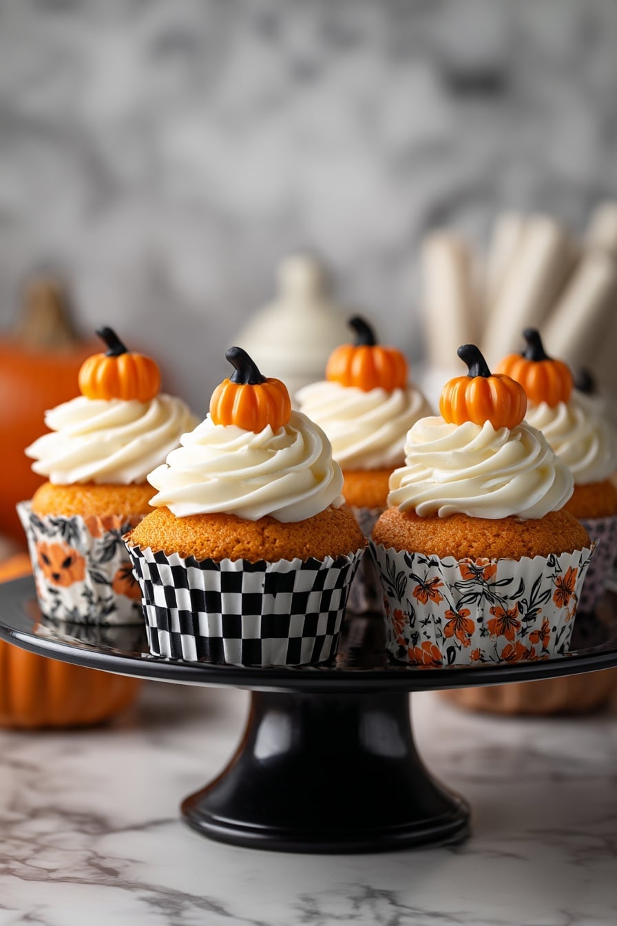 Chocolate Candy Corn Cupcakes Recipe