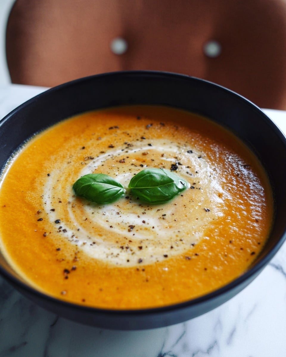 Creamy Roasted Veggie Soup Recipe - Recipe Image