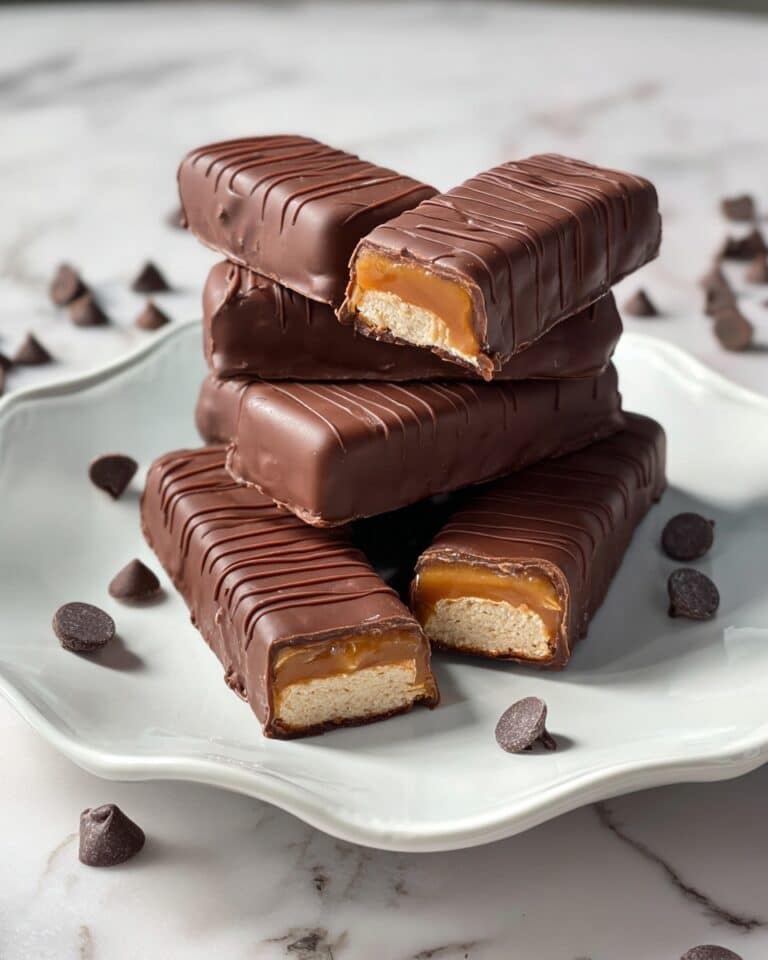 Healthy Twix Bars (Gluten-Free) Homemade Recipe