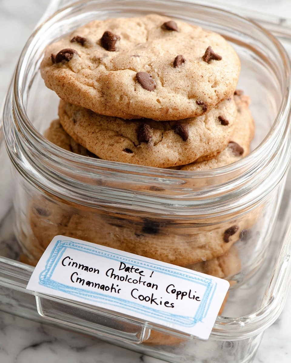A close-up view of several soft chocolate chip cookies on a white marbled surface. One cookie is broken in half, showing its light brown dough filled with many dark chocolate chips unevenly spread inside and on the top. The cookies have slight bumps and a smooth texture with some cracks, and more cookies blurred in the background. Photo taken with an iphone --ar 4:5 --v 7