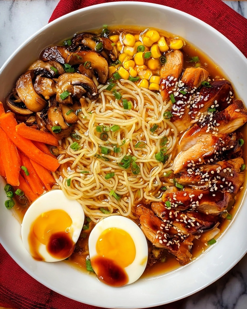 Chicken Teriyaki Ramen Recipe - Recipe Image