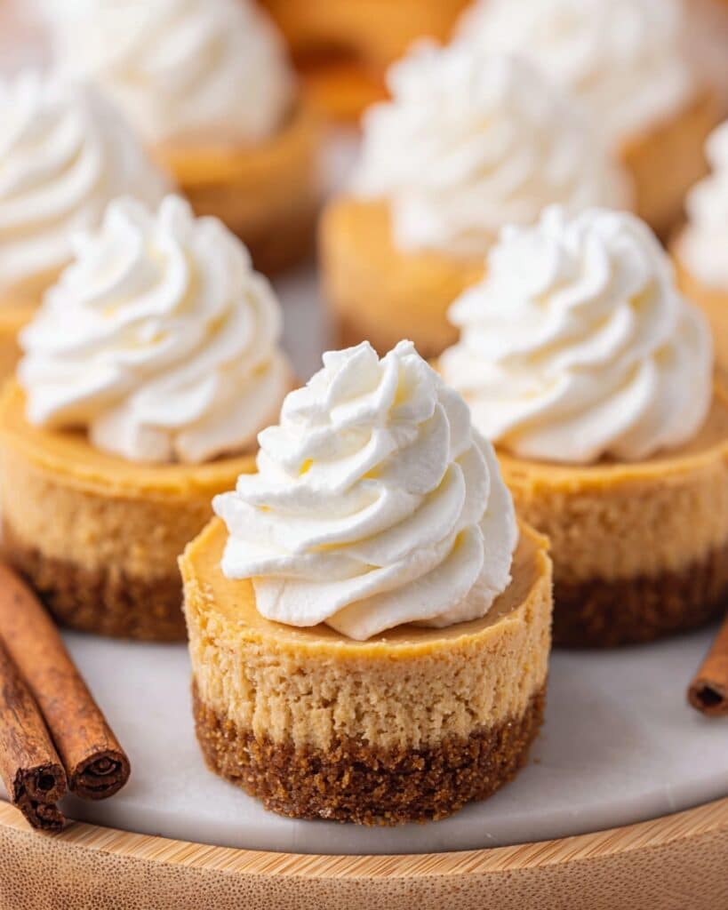 Mini Pumpkin Cheesecakes Recipe