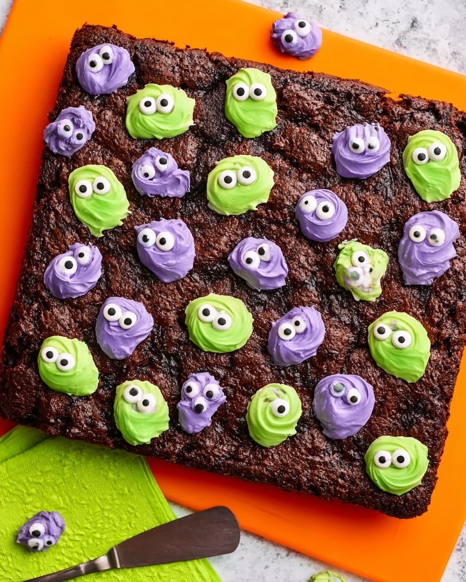 Spooky Halloween Brownies Recipe - Recipe Image
