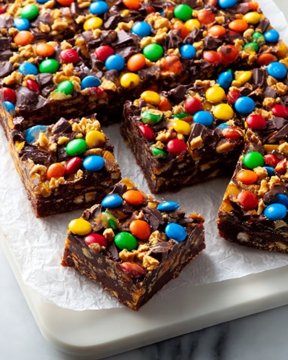 Crazy Halloween Blondies Recipe - Recipe Image