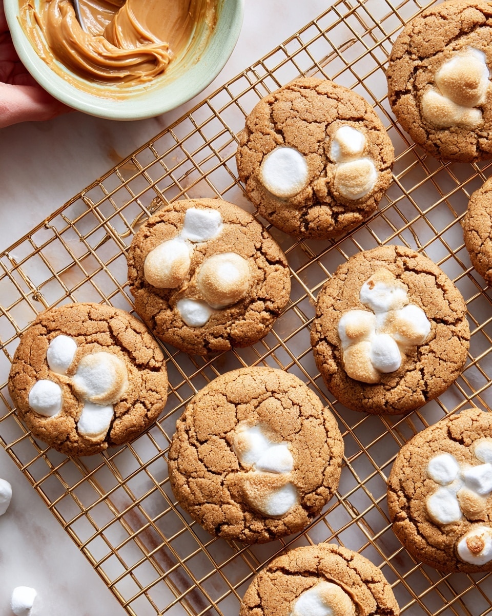 My Favorite Gluten-Free Peanut Butter Marshmallow Cookies Recipe - Recipe Image