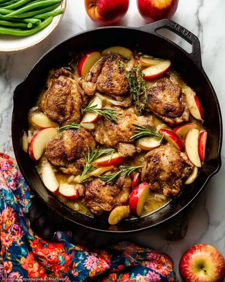 Skillet Apple Cider Chicken Recipe