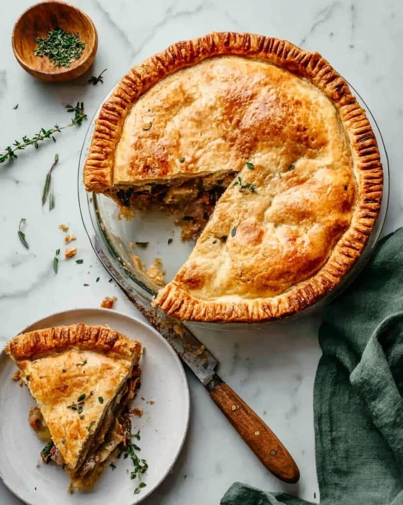 Double Crust Chicken Pot Pie Recipe